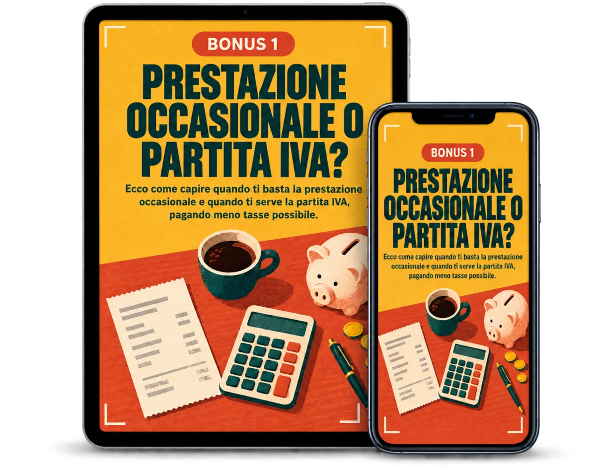 Bonus 1: Prestazione Occasionale o Partita IVA?