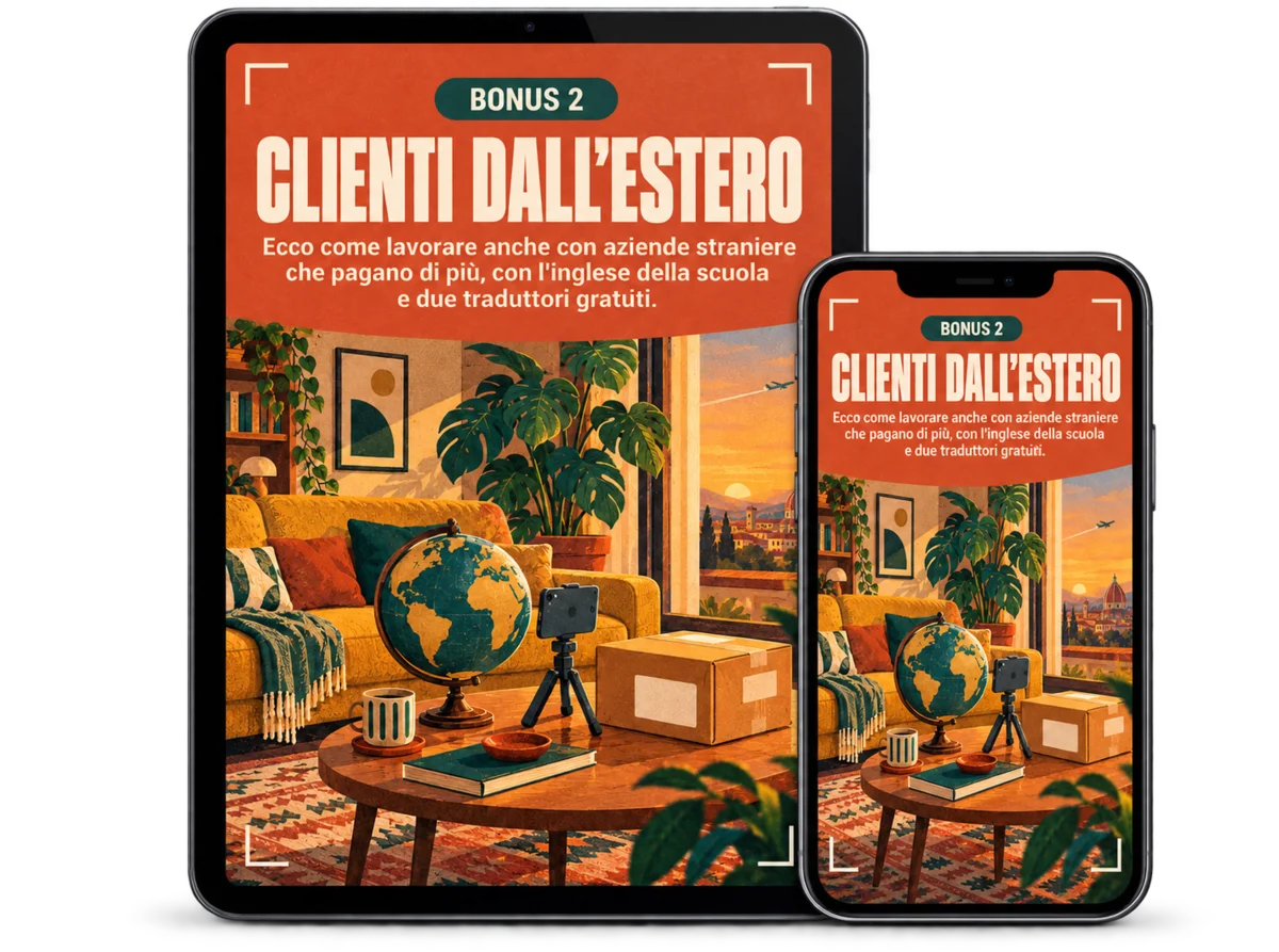 Bonus 2: Clienti dall'Estero